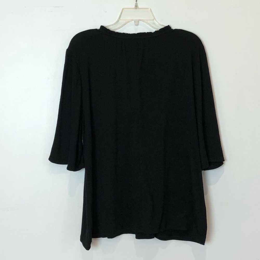 Old Navy Black Tassel Tie Top - Picture 14 of 14